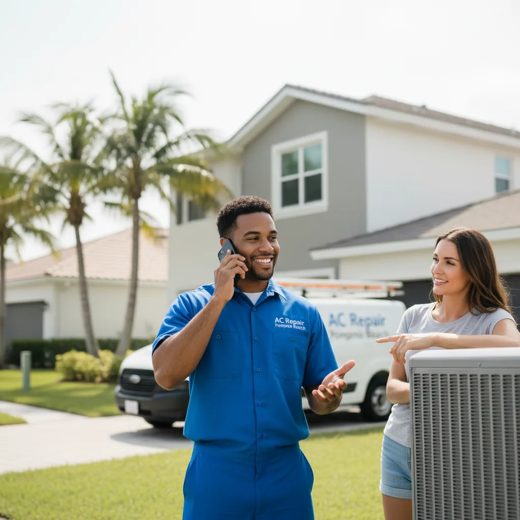 AC Repair Pompano Beach customer support in Madras